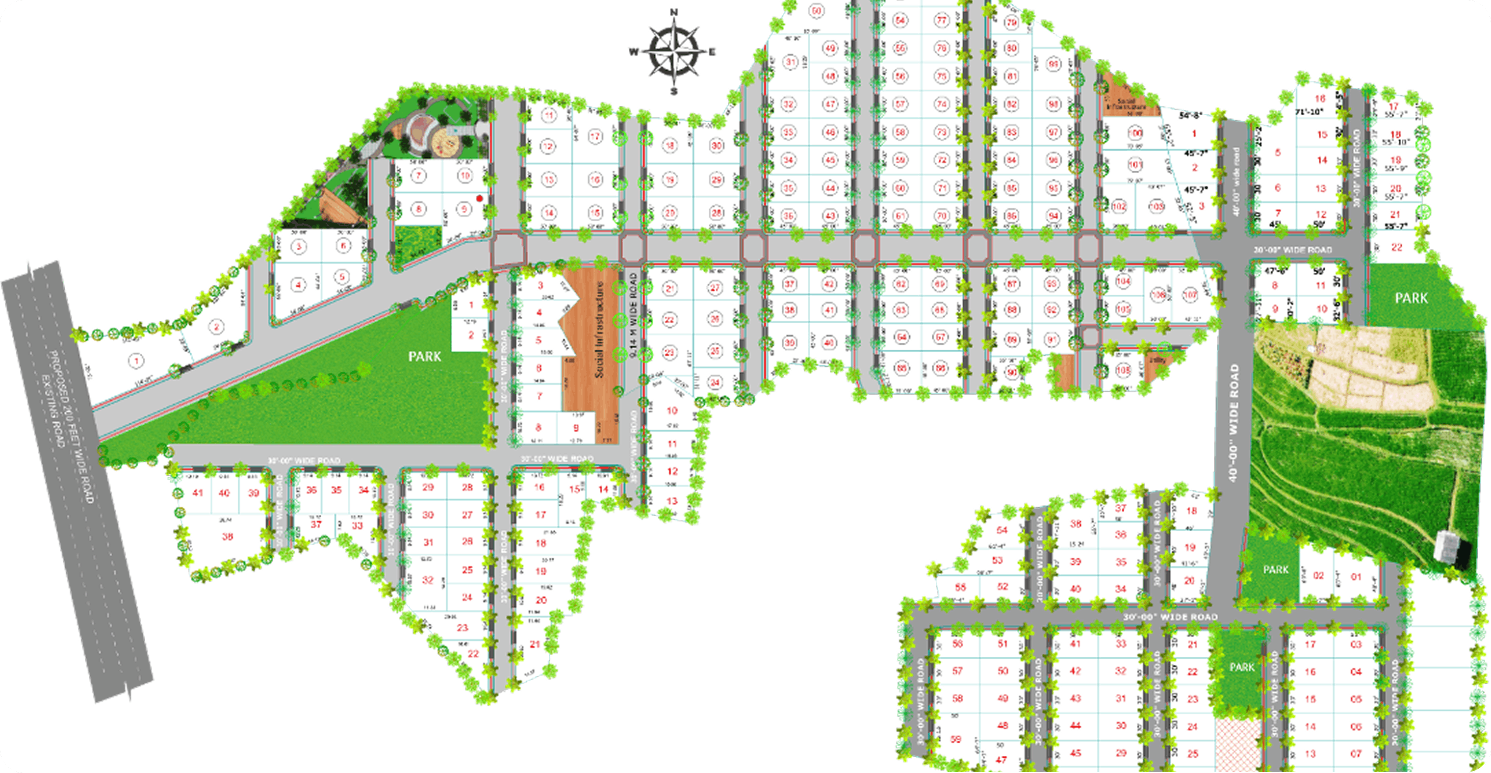 Mahidhara City master plan